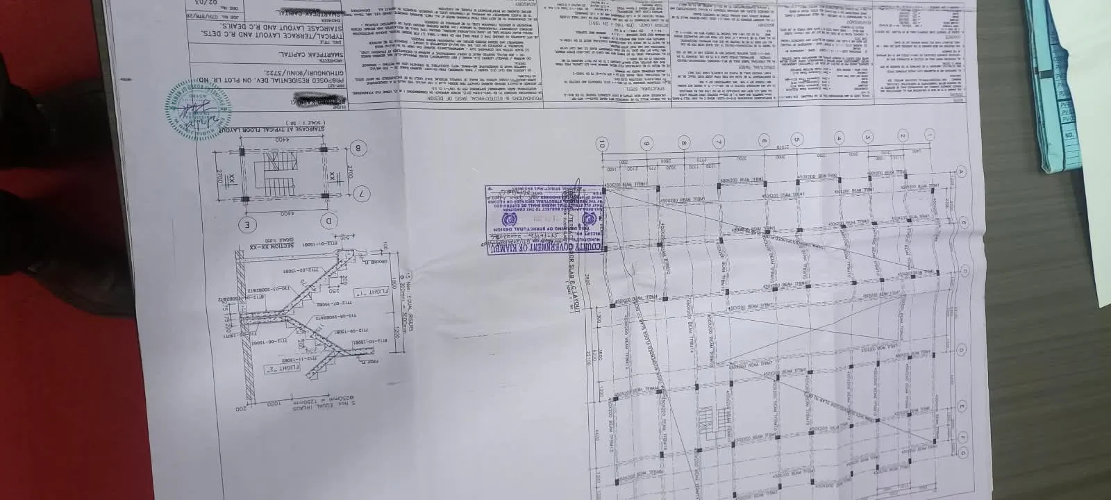 EBK engineer's stamp — Eng. John Njuguna (A3090)